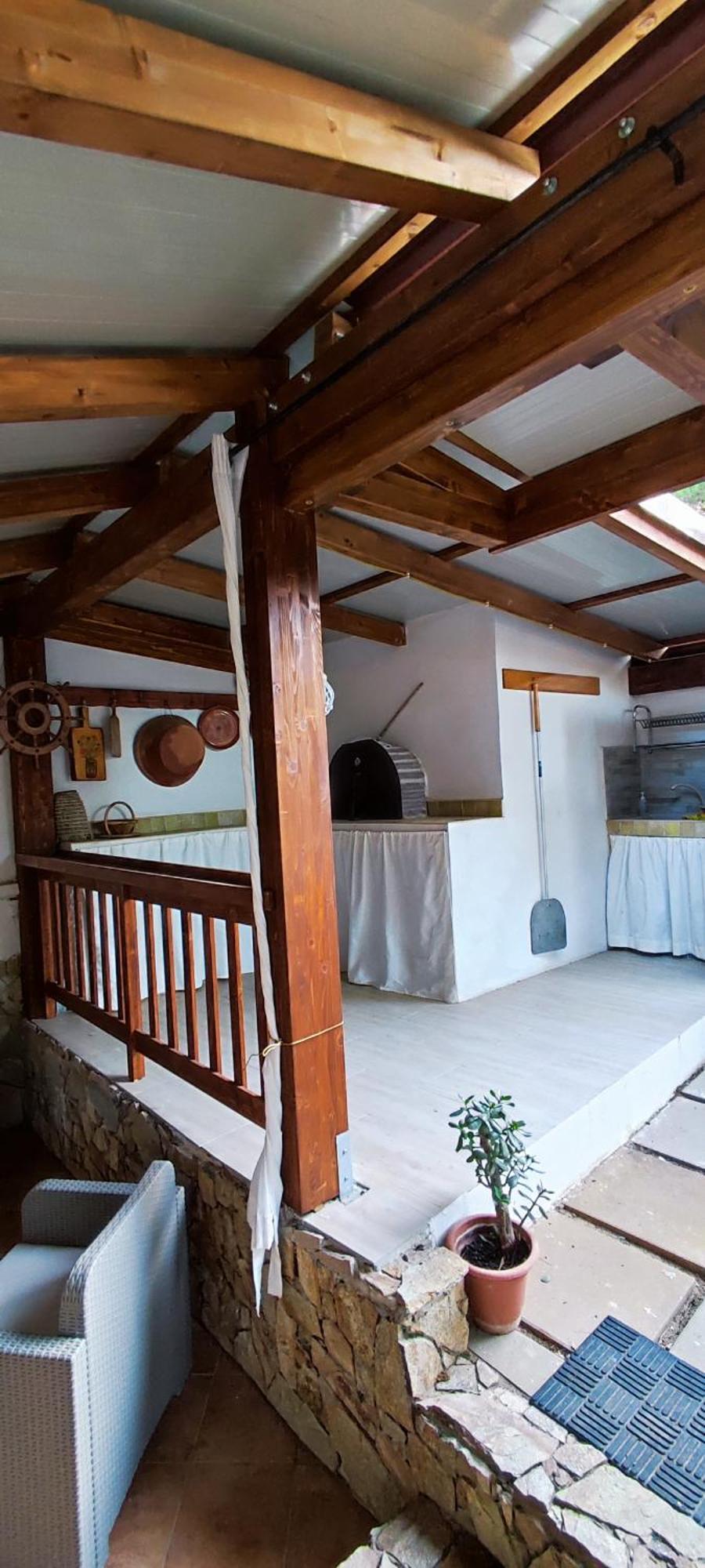 Casa Del Pino Villa Porto Pino Luaran gambar